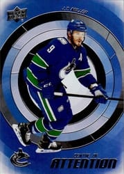 2022-23 Upper Deck Centre of Attention J.T. Miller #CA-23 card