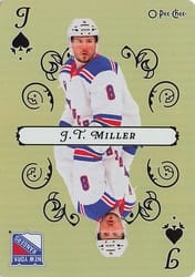 2025-26 O-Pee-Chee Playing Cards J.T. Miller #J-SPADES card