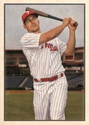 2019 Bowman Heritage Base Set J.T. Realmuto #53VR-67 card