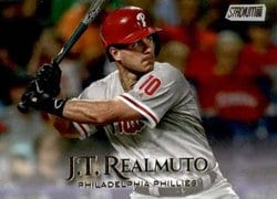 2019 Stadium Club Base Set J.T. Realmuto #166 card