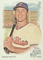 2019 Topps Allen & Ginter Base Set J.T. Realmuto #147 card