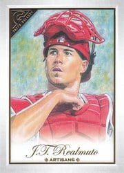 2019 Topps Gallery Base Set J.T. Realmuto #195 card