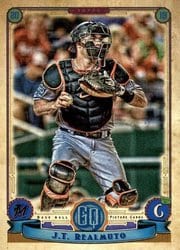 2019 Topps Gypsy Queen Base Set J.T. Realmuto #95 card