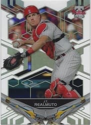 2019 Topps High Tek Base Set J.T. Realmuto #99 card