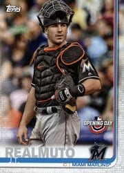 2019 Topps Opening Day Base Set J.T. Realmuto #60 card