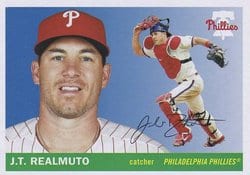 2020 Topps Archives Base Set J.T. Realmuto #66 card
