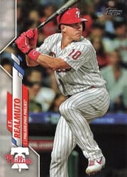 2020 Topps Base Set J.T. Realmuto #220 card