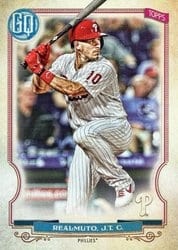 2020 Topps Gypsy Queen Base Set J.T. Realmuto #2 card