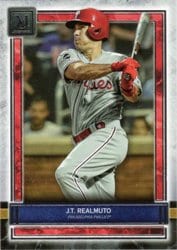 2020 Topps Museum Collection Base Set J.T. Realmuto #98 card