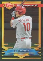 2021 Finest Flashbacks Base Set J.T. Realmuto #165 card