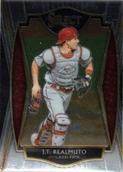 2021 Panini Select Base Set J.T. Realmuto #110 card