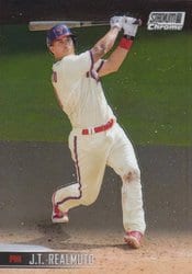 2021 Stadium Club Chrome Base Set J.T. Realmuto #219 card