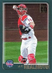 2021 Topps Archives Base Set J.T. Realmuto #223 card