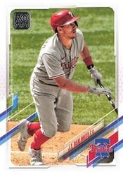 2021 Topps Base Set J.T. Realmuto #611 card