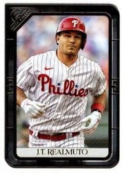 2021 Topps Gallery Base Set J.T. Realmuto #114 card