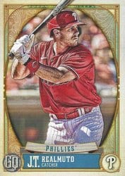 2021 Topps Gypsy Queen Base Set J.T. Realmuto #72 card