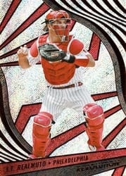 2022 Panini Chronicles Revolution J.T. Realmuto #34 card