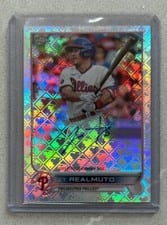 2022 Topps Chrome Logofractor Edition Autographs J.T. Realmuto #CA-JR card