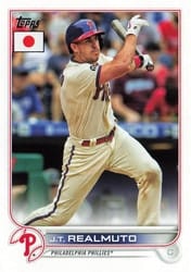 2022 Topps Japan Edition Base Set J.T. Realmuto #114 card