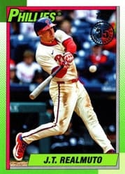2025 Topps 1990 Topps Baseball (Series Two) J.T. Realmuto #90B2-15 card
