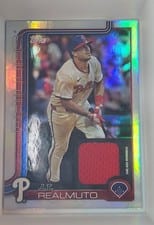 2025 Topps Real One Relics J.T. Realmuto #625 card