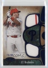 2026 Topps Tier One Tier One Relics J.T. Realmuto #T1R-JRE card