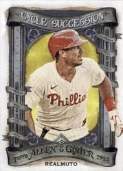 2024 Topps Allen & Ginter Cycle Succession J.T. Realmuto (Philadelphia Phillies) #CS-48 card
