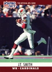 1990 Pro Set Base Set J.T. Smith #263 card
