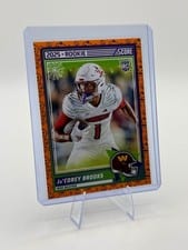2025 Score-A-Treat Base Rookies Pumpkin Ja'Corey Brooks #61 card