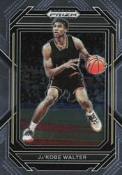 2023 Panini Prizm Draft Picks Base Set Ja'Kobe Walter #27 card