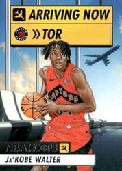 2024-25 Hoops Arriving Now Ja'Kobe Walter #20 card