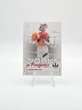 2024-25 Panini Court Kings Works in Progress Ja'Kobe Walter #6 card