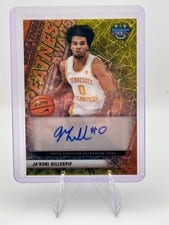 2025-26 Bowman University Best Greatness Awaits Autographs Ja'Kobi Gillespie #GA-JG card