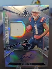 2024 Panini Phoenix Rookie Phenom Jersey Autographs Ja'Lynn Polk #RPJA-JPK card