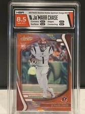 2021 Panini Absolute Ja'Marr Chase #105 card