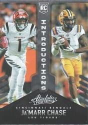 2021 Panini Absolute Introductions Ja'Marr Chase #5 card