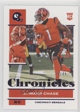 2021 Panini Chronicles Ja'Marr Chase #17 card