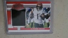 2021 Panini Chronicles Plates & Patches Rookie Jerseys Ja'Marr Chase #PP-JCH card