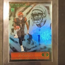 2021 Panini Illusions Ja'Marr Chase #65 card