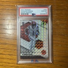 Ja'Marr Chase 2021 Panini Mosaic card