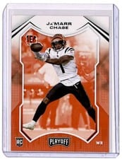 2021 Panini Playoff Base Plus Ja'Marr Chase #205 card