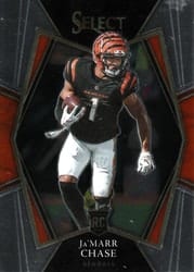 2021 Panini Select Base Set Ja'Marr Chase #147 card
