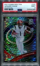 2021 Panini Spectra Ja'Marr Chase Celestial #147 card