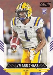 2021 Score Base Set Ja'Marr Chase #325 card