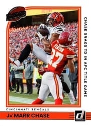 2022 Donruss Highlights Ja'Marr Chase #H-JC card