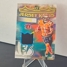 2022 Donruss Jersey Kings Ja'Marr Chase #JK-4 card