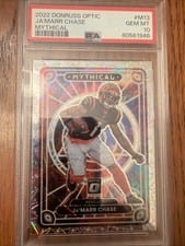 2022 Donruss Optic Mythical Ja'Marr Chase #M-13 card