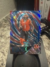2022 Panini Donruss Vortex Ja'Marr Chase #VTX-13 card