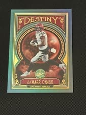 2022 Panini Legacy Destiny Ja'Marr Chase #D-23 card