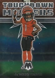 2022 Panini Mosaic Touchdown Masters Ja'Marr Chase #TD-16 card
